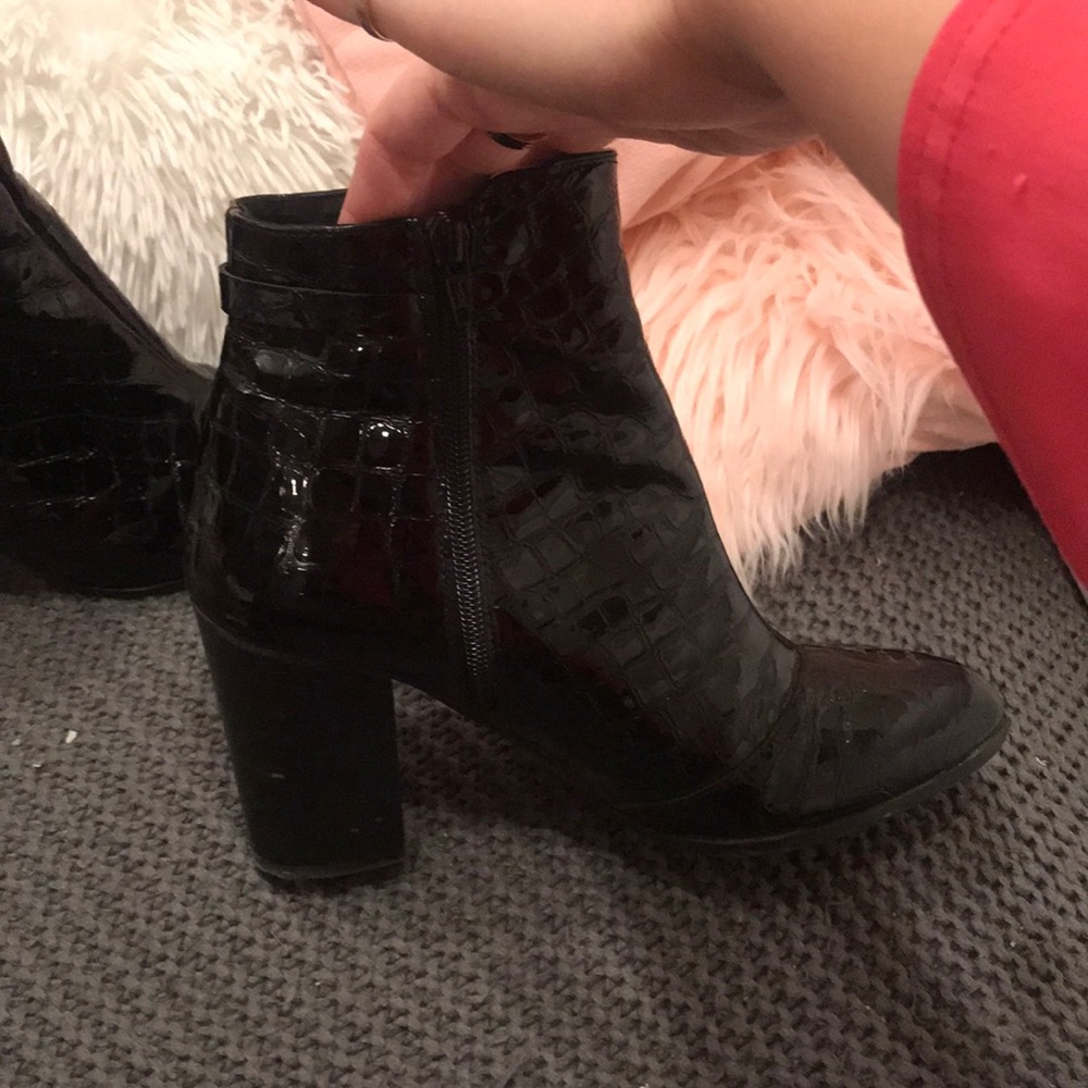 Topshop Black Booties - Picture 3 of 4